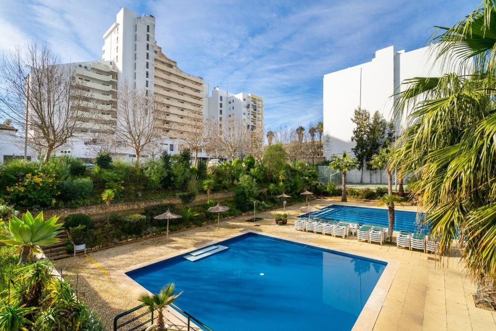 Praia Da Rocha, 4G Jardins Da Rocha, Sunny Studio, Air Conditioning, Two Pools, Internet, Parking, By Ig Portimão Exteriör bild