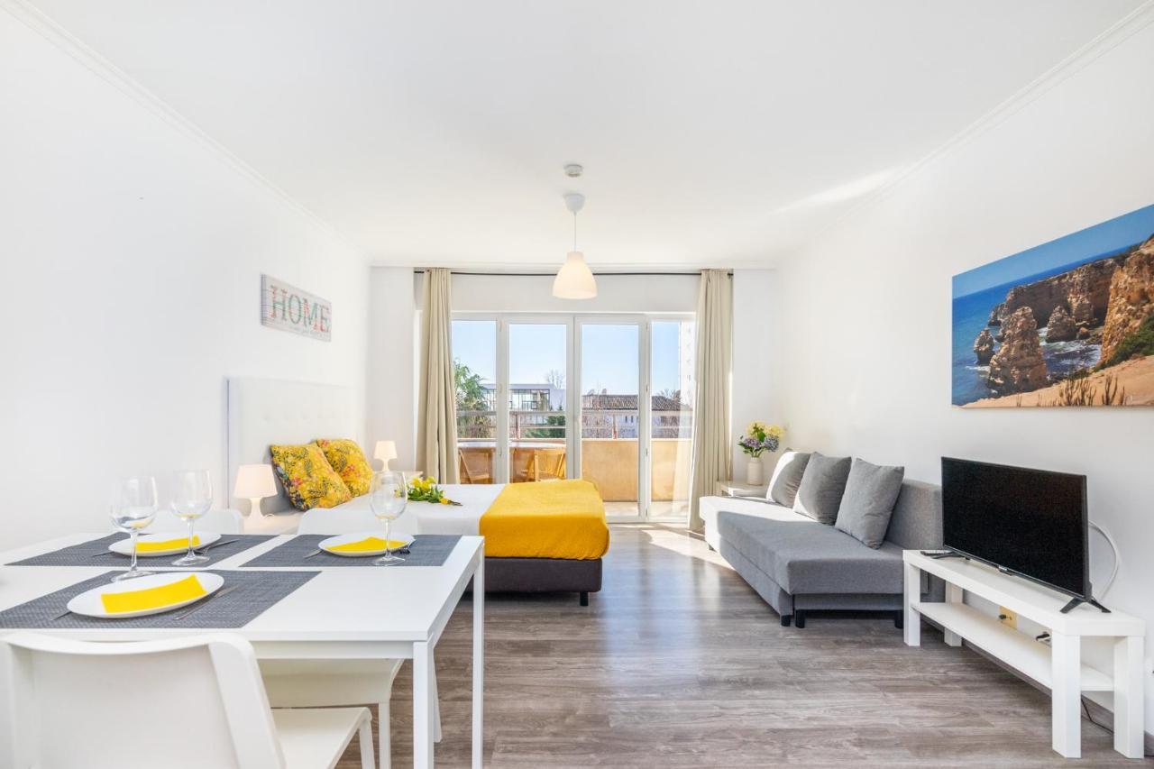 Praia Da Rocha, 4G Jardins Da Rocha, Sunny Studio, Air Conditioning, Two Pools, Internet, Parking, By Ig Portimão Exteriör bild